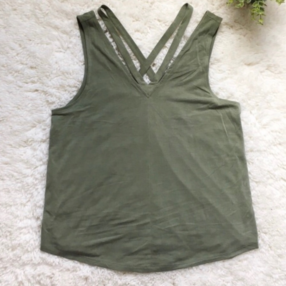 American eagle soft and sexy suede tank top